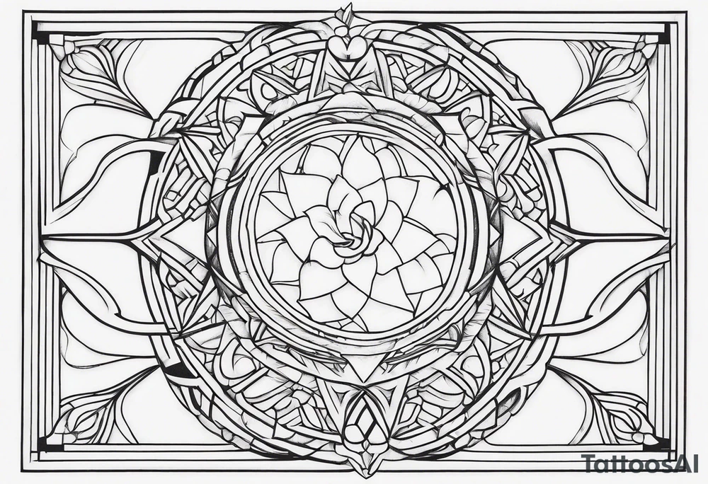 angle tattoo idea