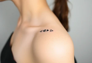 Powerful mental health  symbolism of play, pause, stop rewind tattoo idea