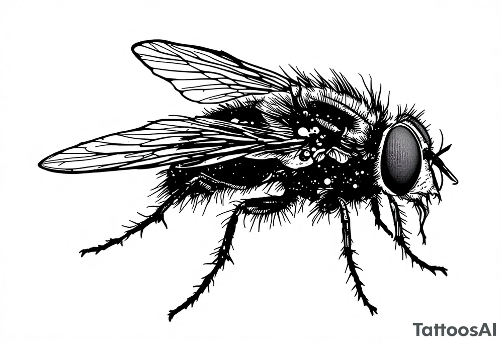 fly in japanese tattoo idea