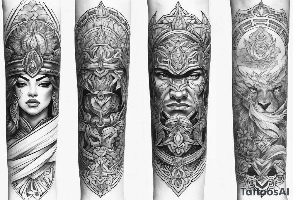 samuria forearm tattoo tattoo idea