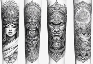 samuria forearm tattoo tattoo idea