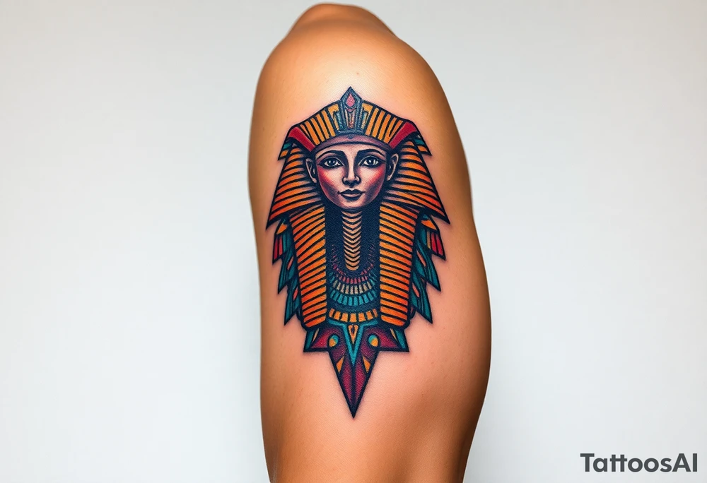 egpyptian theme tattoo idea