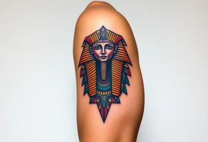 egpyptian theme tattoo idea