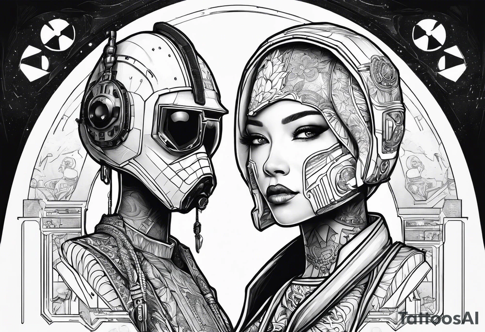 Love, Death & Robots, star wars tattoo idea