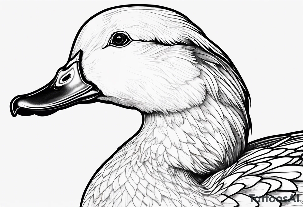 Muscovy Duck tattoo idea
