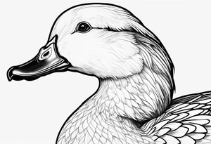 Muscovy Duck tattoo idea