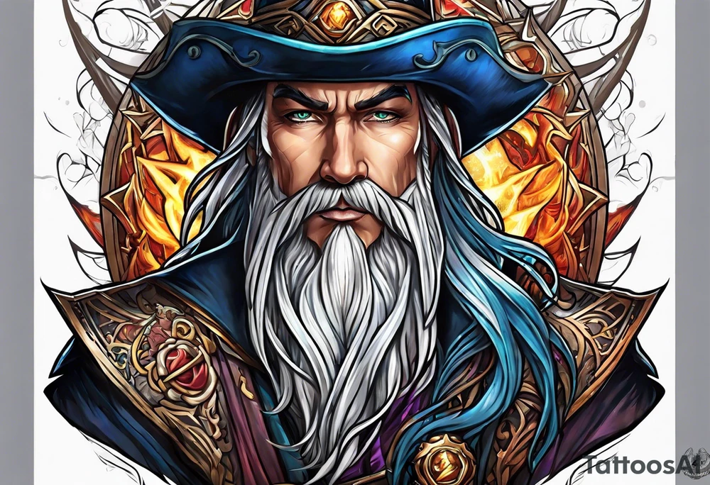 Stormfather mage tattoo idea