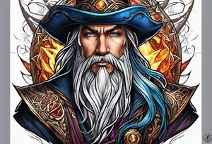 Stormfather mage tattoo idea