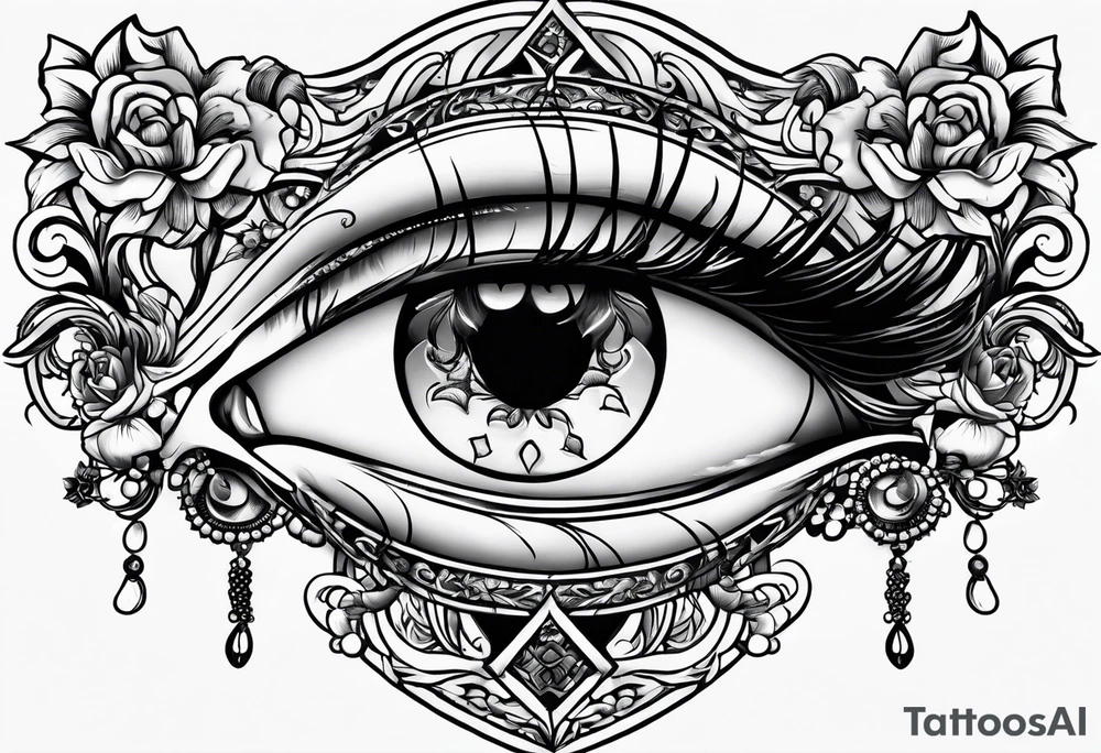 old ket hole tattoo idea