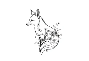 fox peaceful

CREATE A FURRY TATTOO DESIGN FURSONA ANTROPOMORPHIC IMAGE FOR ANTIFACIST LIBERAL WITH FLOWERS AND PLANTS GROWING FROM THE FURSONA tattoo idea