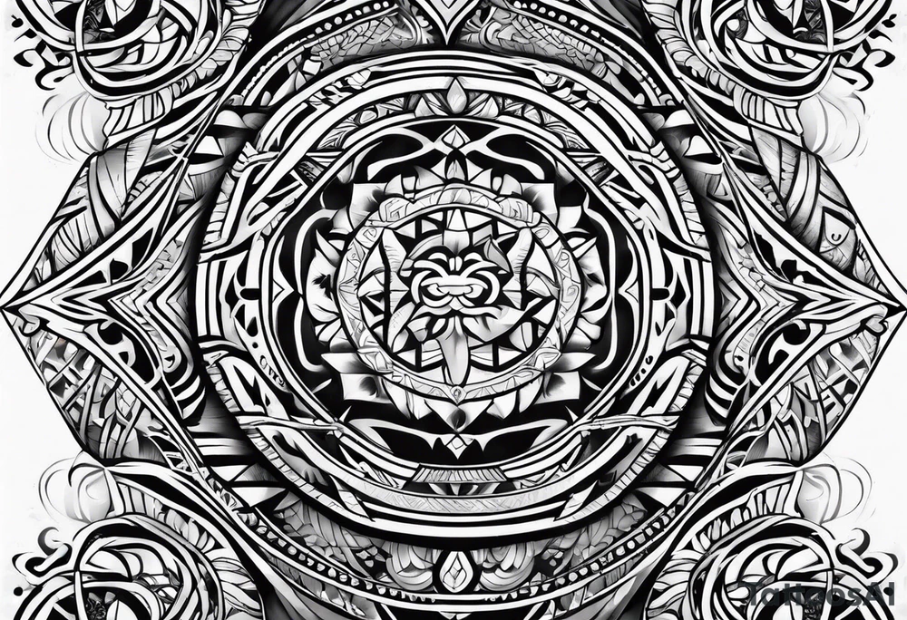 Tribal Samoan Tattoo tattoo idea