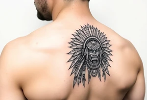 Aztec warriors tattoo idea