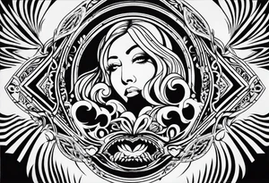 Scream tattoo stencil tattoo idea