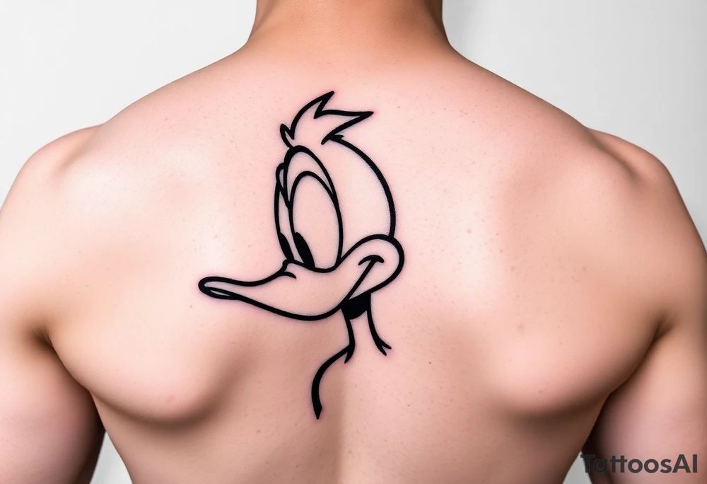 Daffy duck tattoo idea