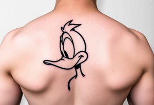 Daffy duck tattoo idea
