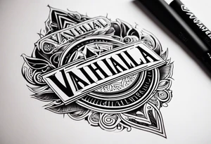 Valhalla tattoo idea