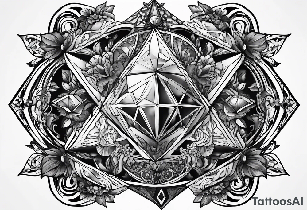 Tesseract tattoo idea