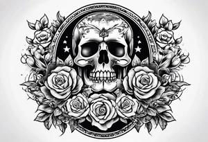 dead of day icon, rectangle tattoo idea