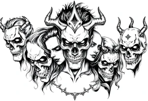 7 deadly sins tattoo idea