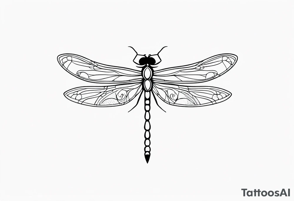 dragonfly tattoo idea