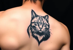 Black Cat tattoo idea