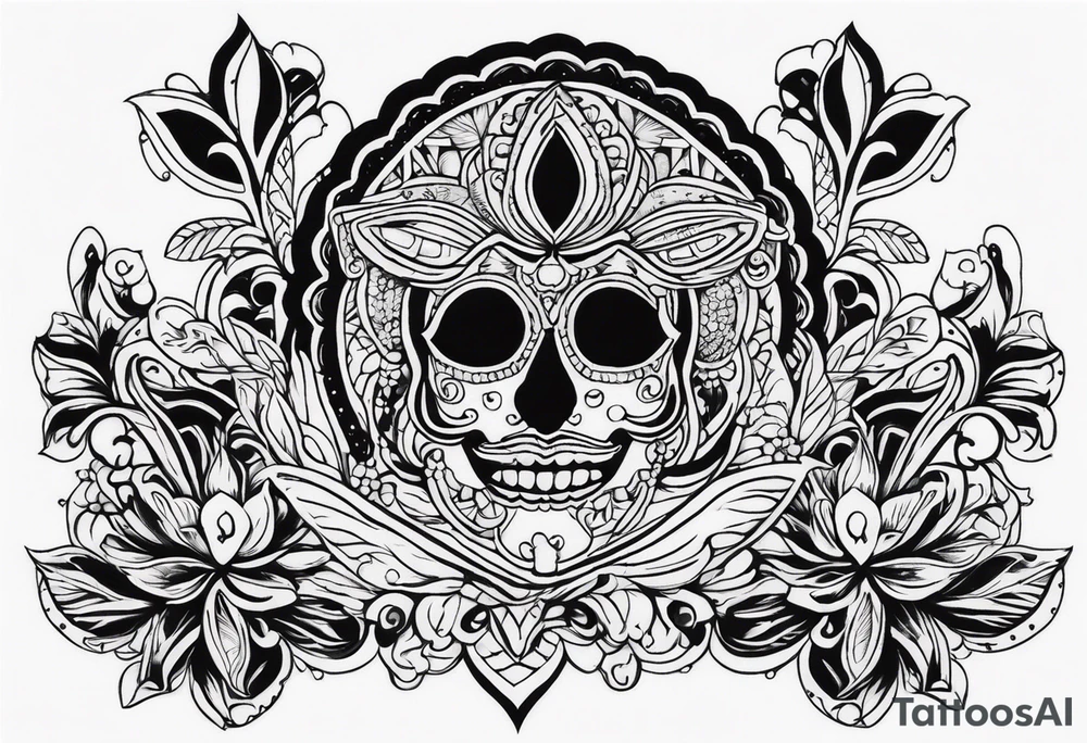 sicilian tattoo with a dark theme tattoo idea