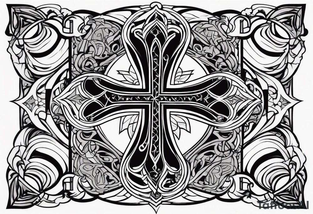 Faith Cross tattoo idea