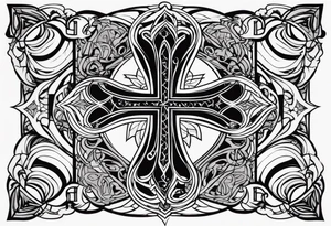 Faith Cross tattoo idea