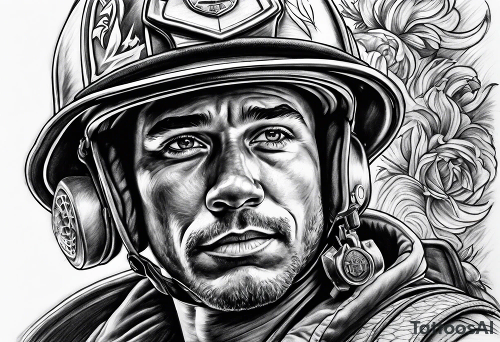 Firefighter tattoo idea