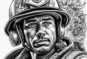 Firefighter tattoo idea