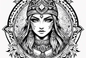 Zelda sleeve tattoo idea