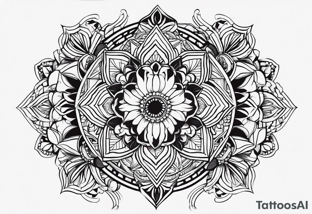 черный меч с глазом tattoo idea