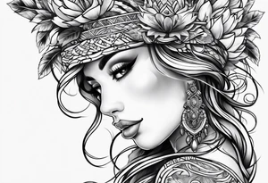 Neon art tattoo tattoo idea