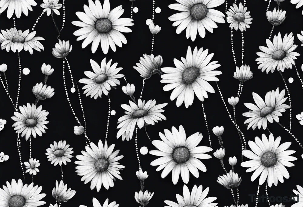 Daisy chain tattoo idea