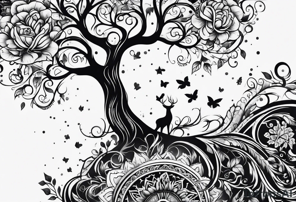 tree of life tattoo idea