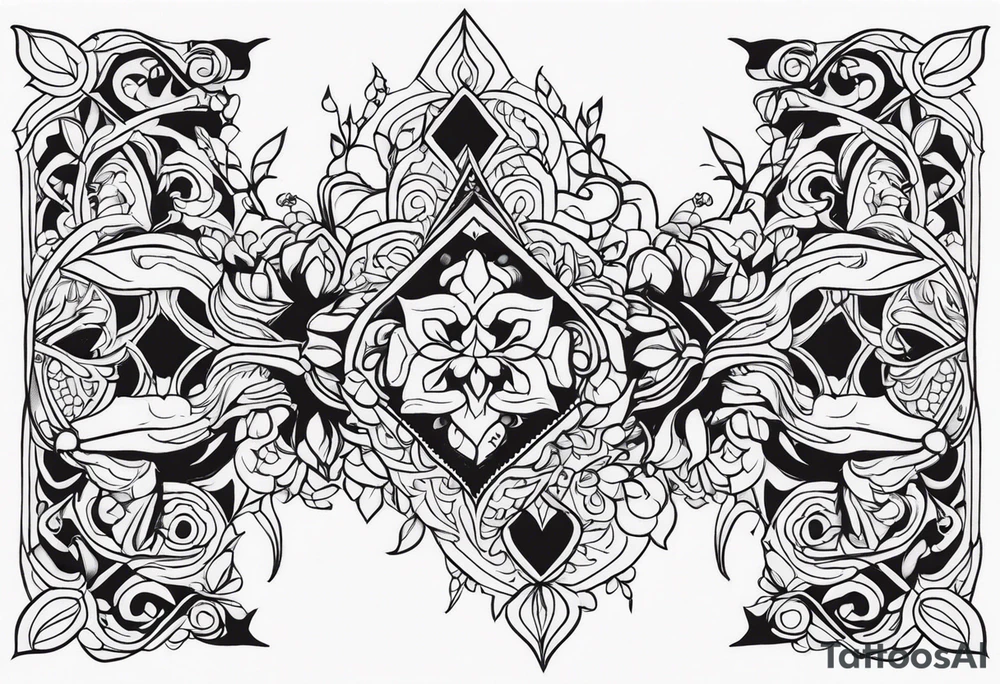 COUPLE WEDDING tattoo idea