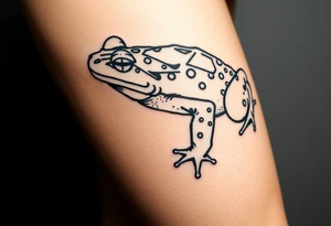 Toad sage japanese traditional tattoo idea