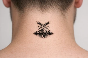If only shooting starrs stayed forever tattoo idea
