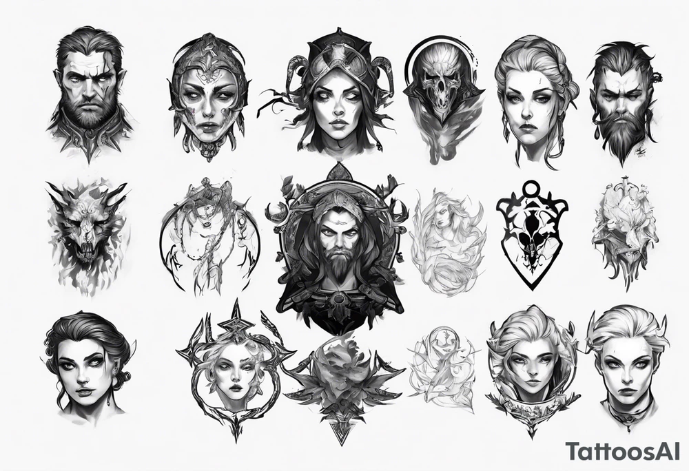 path of exile tattoo idea