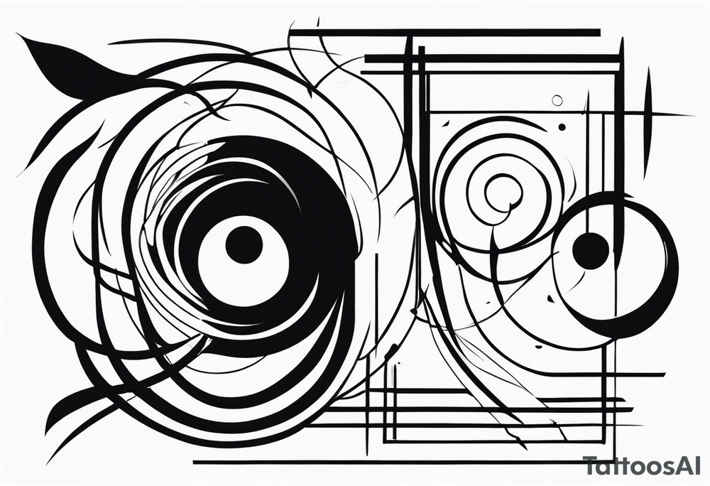 Abstract Art tattoo idea
