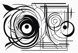 Abstract Art tattoo idea