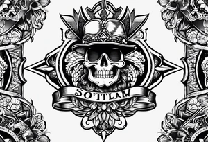 Southern outlaw llc tattoo idea