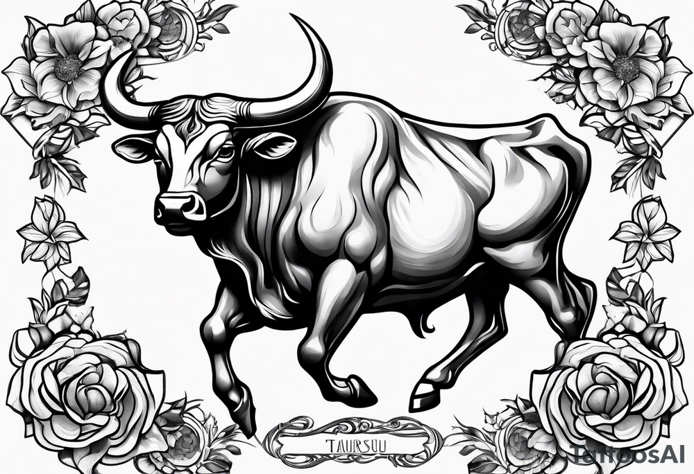 Taurus tattoo idea