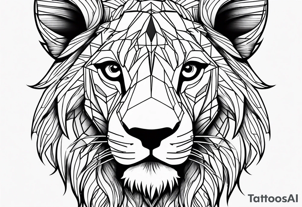 Lion Cub paw tattoo idea