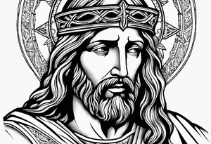 Jesus tattoo idea