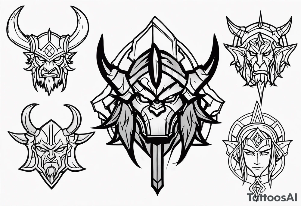 Warcraft 3 tattoo idea