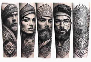 men's forearm tattoo idea tattoo idea