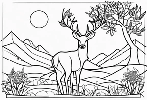 What animal symbolizes healing tattoo idea