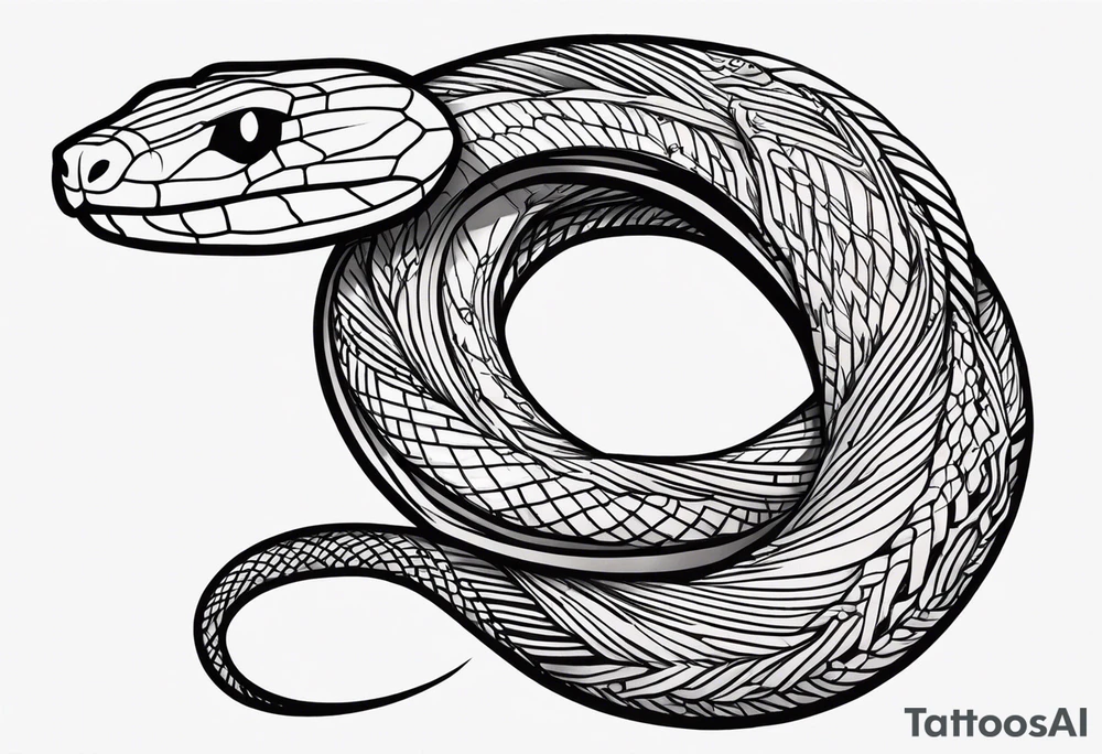 enthropy snake tattoo idea