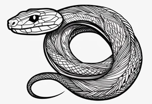 enthropy snake tattoo idea